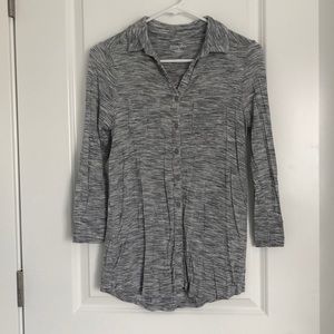 Heather Grey Tunic Top